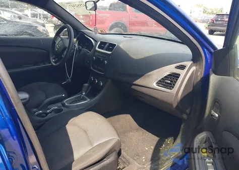 2013 Dodge Avenger Se из США, поврежденный, VIN 1C3CDZAB9DN700926